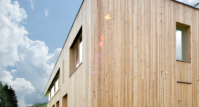 Know-How Dämmung Holzfassade